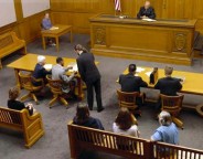 Courtroom trial