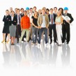 Large Group of Employees and Contractors