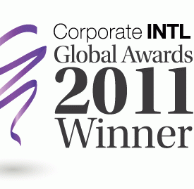 Corporate INTL Global Awards 2011 Logo