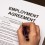 filling out employment agreement