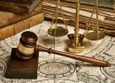 judge's gavel and scales of justice