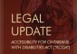 Legal Update Accessibility for Ontarians with Disabilities Act (“AODA”)