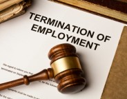 Termination of Employment Notice and Gavel