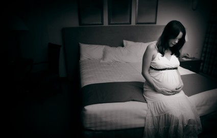 Pregnant Woman upset due to lost wages