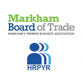 Markham Board of Trade logo & Human Resources Professionals of York Region logo