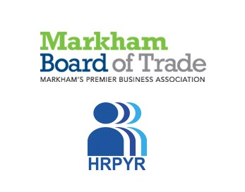 Markham Board of Trade logo & Human Resources Professionals of York Region logo