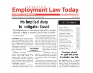 Canadian Employment Law Today July 25 2012