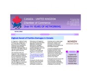 Canada UK Chamber of Commerce Oct-Nov 2012