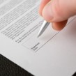 Signing a contract agreement