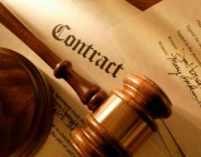 Employment Contract and Gavel