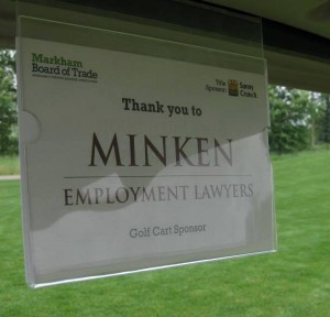 Markham Board of Trade 2013 Golf Tournament