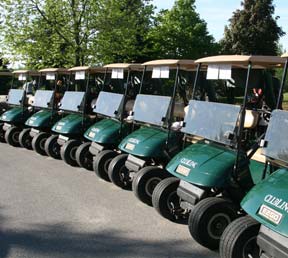 Richmond Hill Chamber of Commerce Golf Tournament Carts