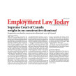 Canadian Employment Law Today, June 2015: Potter v. New Brunswick