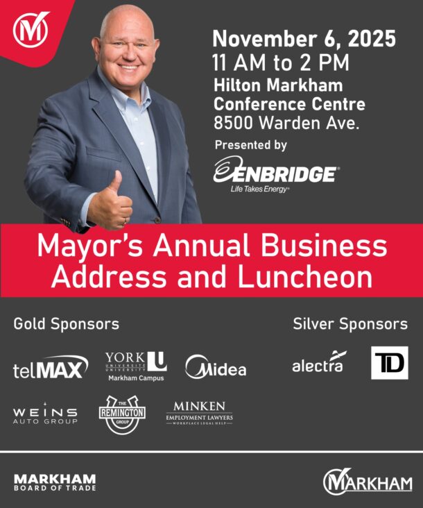 Markham Mayor’s Annual Business Address and Luncheon 2025