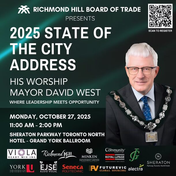 Richmond Hill Board of Trade Mayor's luncheon 2025